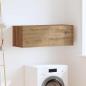 Preview: ARDEBO.de - Wandschrank 100 x 36,5 x 35 cm Holzwerkstoff Artisan-Eiche