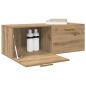 Preview: Wandschrank 100 x 36,5 x 35 cm Holzwerkstoff Artisan-Eiche