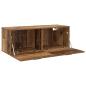 Preview: Wandschrank 100 x 36,5 x 35 cm Holzwerkstoff Altholz
