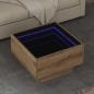 Preview: ARDEBO.de - Couchtisch Artisan-Eiche 50 x 50 x 30 cm