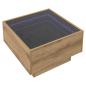 Preview: Couchtisch Artisan-Eiche 50 x 50 x 30 cm