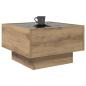 Preview: Couchtisch Artisan-Eiche 50 x 50 x 30 cm