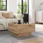 Preview: Couchtisch Artisan-Eiche 50 x 50 x 30 cm