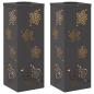 Preview: Solar LED Weg Licht 2 stk. Warmes Weiß 18 x 18 x 50 cm