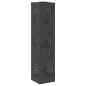 Preview: Solar LED Weg Licht 2 stk. Warmes Weiß 18 x 18 x 80 cm