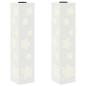 Preview: Solar LED Weg Licht 2 stk. Warmes Weiß 18 x 18 x 80 cm
