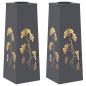 Preview: Solar LED Weg Licht 2 Stk. Warmes Weiß 18 x 18 x 50 cm