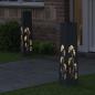 Preview: Solar LED Weg Licht 2 Stk. Warmes Weiß 18 x 18 x 80 cm