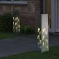 Preview: Solar LED Weg Licht 2 Stk. Warmes Weiß 18 x 18 x 80 cm