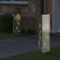 Preview: Solar LED Weg Licht 2 stk. Warmes Weiß 18 x 18 x 80 cm