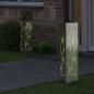 Preview: Solar LED Weg Licht 2 stk. Warmes Weiß 18 x 18 x 80 cm