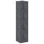 Preview: Solar LED Weg Licht 2 Stk. Warmes Weiß 18 x 18 x 80 cm