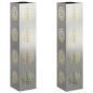 Preview: Solar LED Weg Licht 2 stk. Warmes Weiß 18 x 18 x 80 cm