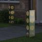 Preview: Solar LED Weg Licht 2 stk. Warmes Weiß 18 x 18 x 80 cm