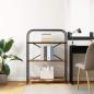 Preview: B?cherregal 3 Ebenen 80 x 30 x 109 cm Holzwerkstoff Altholz