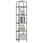 Preview: Bücherregal 5 Ebenen 40 x 30 x 183 cm Holzwerkstoff