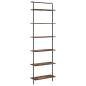 Preview: Bücherregal 6 Ebenen 60 x 24 x 203 cm Holzwerkstoff