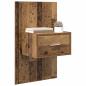 Preview: Nachttisch 2 stk. Altholz 50 x 32,5 x 80cm Holzwerkstoff