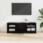 Preview: TV-Schränk 102 x 35 x 36,5 cm Schwarz Eichen-Optik