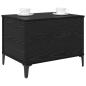 Preview: Couchtisch Schwarz Eichen-Optik 60 x 44,5 x 45 cm Holzwerkstoff