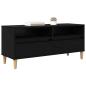 Preview: TV-Schränk 100 x 34,5 x 44,5 cm Schwarz Eichen-Optik
