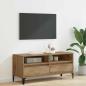 Preview: ARDEBO.de - TV-Schränk 100 x 34,5 x 44,5 cm Artisan-Eiche