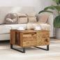 Preview: ARDEBO.de - Couchtisch Altholz 55 x 55 x 36,5 cm Holzwerkstoff
