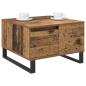 Preview: Couchtisch Altholz 55 x 55 x 36,5 cm Holzwerkstoff