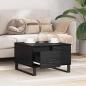 Preview: Couchtisch Schwarz Eichen-Optik 55 x 55 x 36,5 cm Holzwerkstoff
