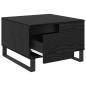 Preview: Couchtisch Schwarz Eichen-Optik 55 x 55 x 36,5 cm Holzwerkstoff