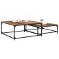 Preview: Couchtisch 2 stk. Altholz 80 x 80 x 35 cm Holzwerkstoff