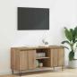 Preview: ARDEBO.de - TV-Schränk 104 x 35 x 50 cm Artisan-Eiche Holzwerkstoff