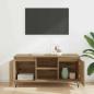 Preview: TV-Schränk 104 x 35 x 50 cm Artisan-Eiche Holzwerkstoff