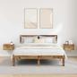 Preview: Nachttisch 2 stk. Altholz 35 x 35 x 20 cm Holzwerkstoff