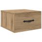 Preview: Nachttisch Artisan-Eiche 35 x 35 x 20 cm Holzwerkstoff