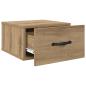 Preview: Nachttisch 2 stk. Artisan-Eiche 35 x 35 x 20 cm Holzwerkstoff