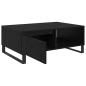 Preview: Couchtisch Schwarz Eichen-Optik 90 x 60 x 35 cm Holzwerkstoff