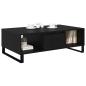 Preview: Couchtisch Schwarz Eichen-Optik 104 x 60 x 35 cm Holzwerkstoff