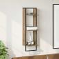 Preview: ARDEBO.de - Wandregal Wandhalterung Artisan-Eiche 30 x 25 x 100 cm