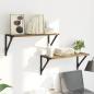 Preview: Wandregale 2 stk. Artisan-Eiche 60 x 25 x 25,5 cm Holzwerkstoff