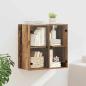 Preview: ARDEBO.de - Wandschrank 68 x 37 x 68,5 cm Holzwerkstoff Altholz