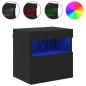 Preview: TV-Wandschrank 40 x 30 x 40 cm Schwarz Eichen-Optik