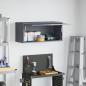 Preview: Wandschrank für die Garage mit Gasdrucklift-Tür Anthrazit