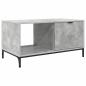 Preview: Couchtisch Betongrau 90 x 49 x 46 cm Holzwerkstoff