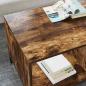 Preview: Couchtisch Räuchereiche 90 x 49 x 46 cm Holzwerkstoff