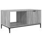Preview: Couchtisch Sonoma-Grau 90 x 49 x 46 cm Holzwerkstoff