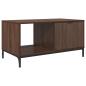 Preview: Couchtisch Braun Eichen-Optik 90 x 49 x 46 cm Holzwerkstoff