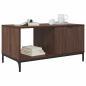 Preview: Couchtisch Braun Eichen-Optik 90 x 49 x 46 cm Holzwerkstoff