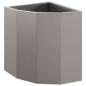 Preview: Eckpflanzer Rostoptik 30 x 30 x 35 cm Wetterfeststahl