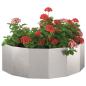 Preview: Pflanzkübel Silber 120 x 60 x 35 cm Edelstahl